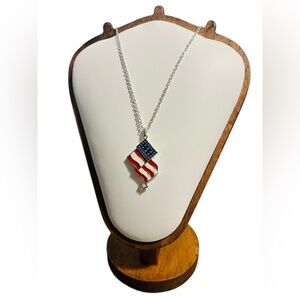 Avon “Proud to Be an American” Flag Pendant Necklace – 2011